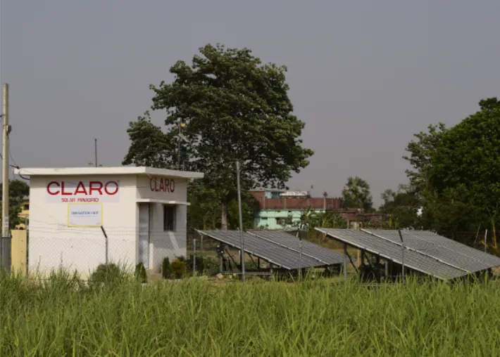 India's First Solar Mini-Grid for Irrigation (21kW)