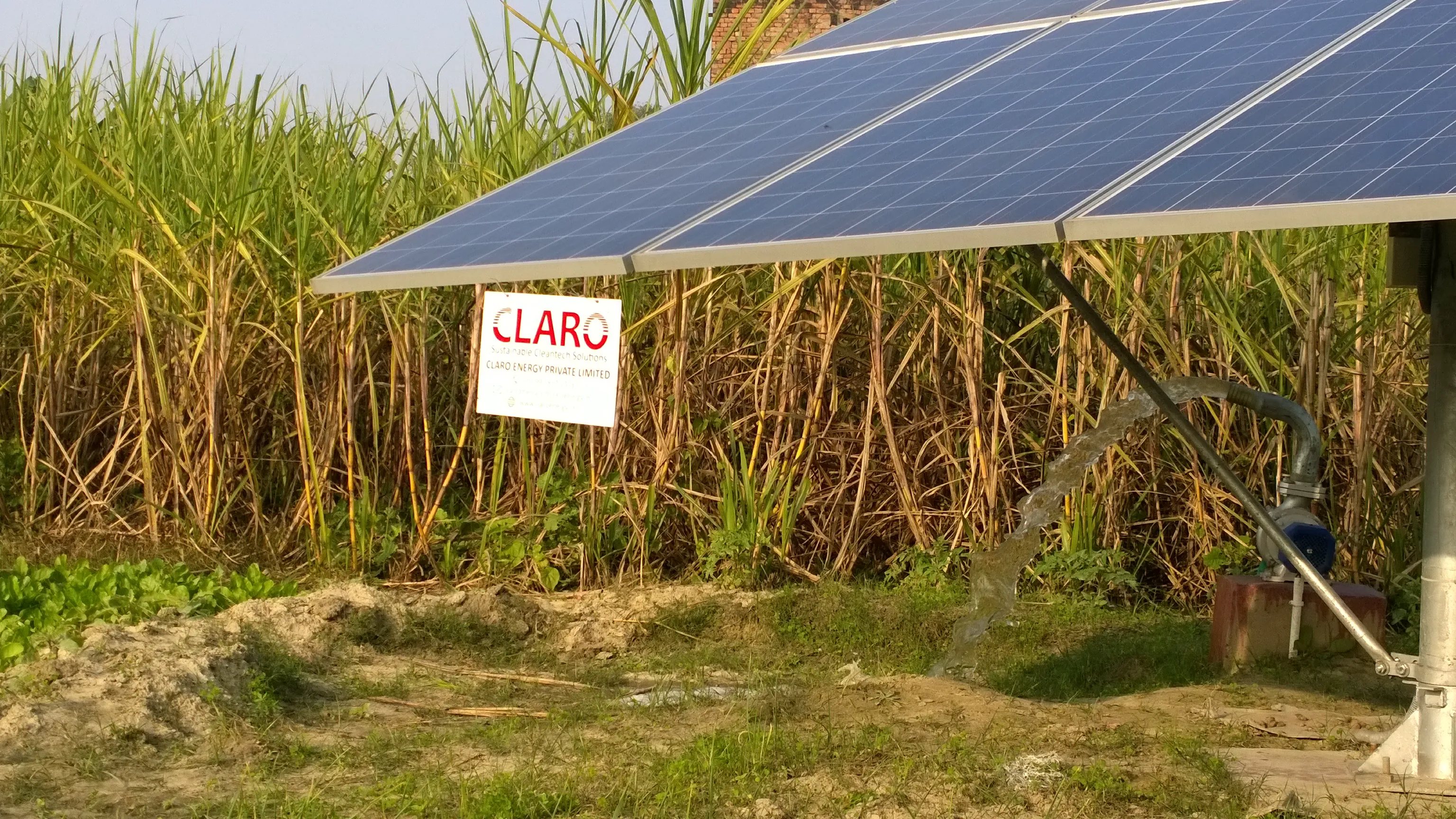 Early solar project