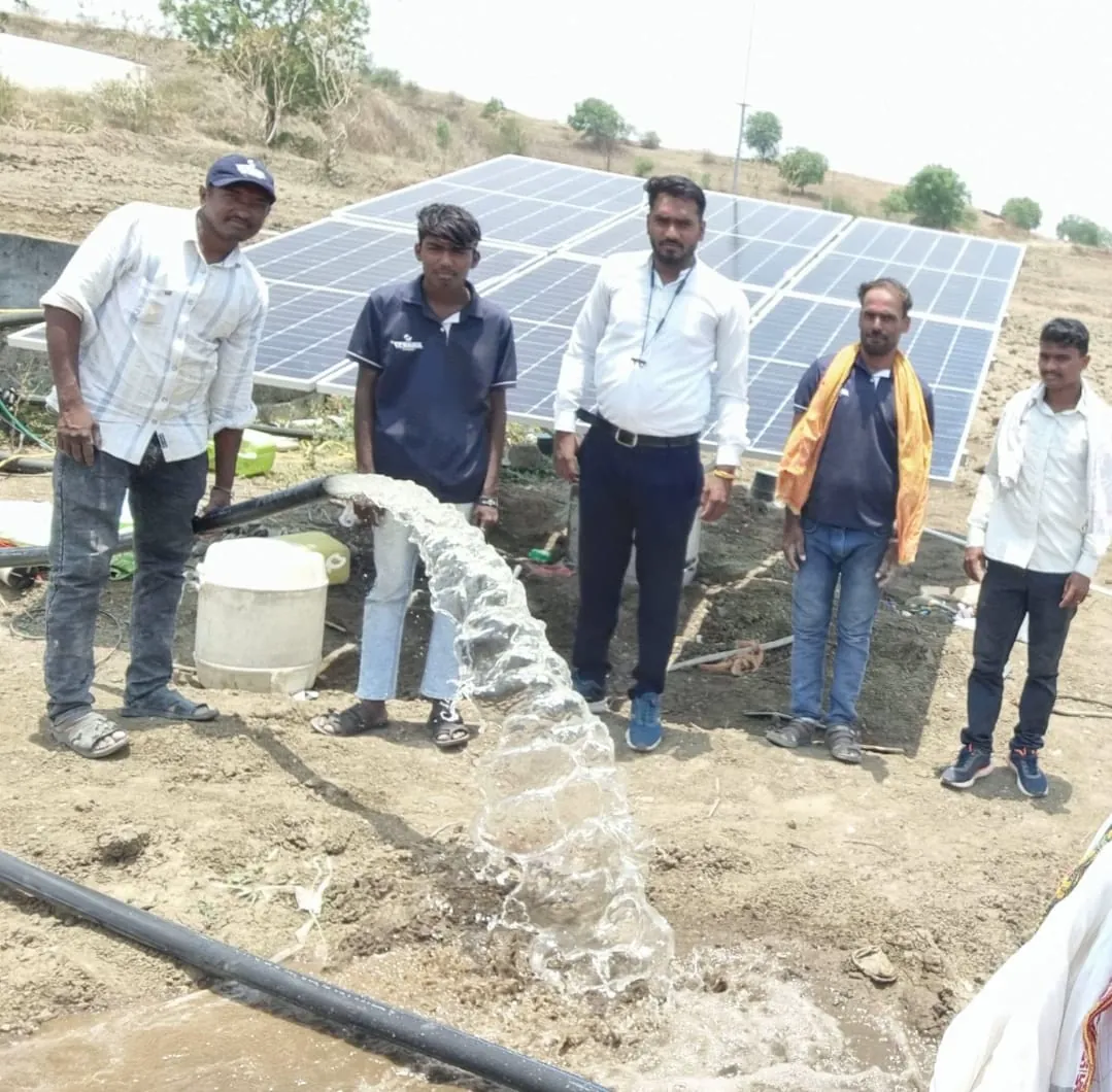 Recent solar installation