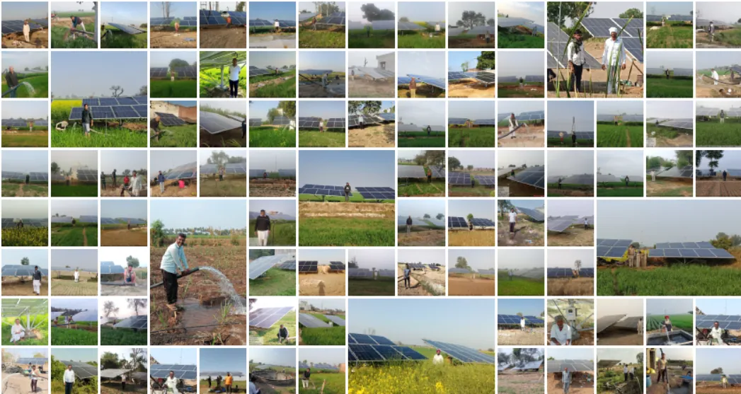 Background of solar projects